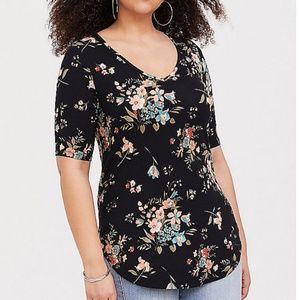 Torrid tunic super soft v neck top